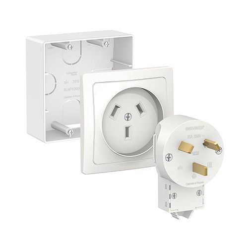 Силовой комплект Schneider Electric Blanca открытой установки Силовой комплект Schneider Electric Blanca открытой установки