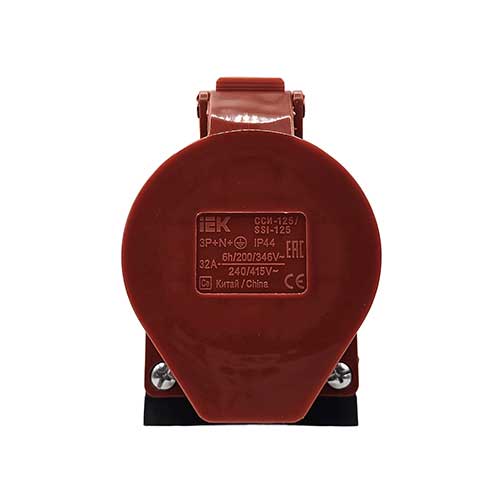 Розетка настенная IEK ССИ-125 3Р+РЕ+N 32А Розетка настенная IEK ССИ-125 3Р+РЕ+N 32А