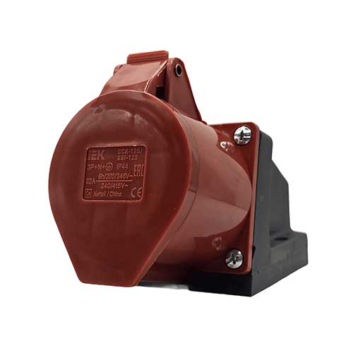 Розетка настенная IEK ССИ-125 3Р+РЕ+N 32А Розетка настенная IEK ССИ-125 3Р+РЕ+N 32А