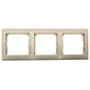Рамка Legrand Valena 3-постовая бежевый 774353