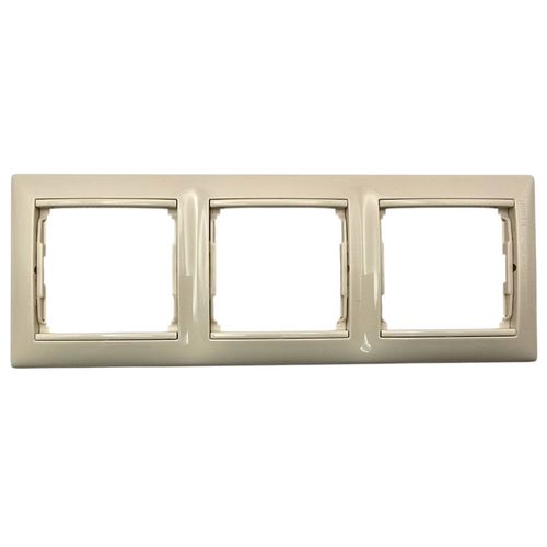 Рамка Legrand Valena 3-постовая бежевый 774353 Рамка Legrand Valena 3-постовая бежевый 774353