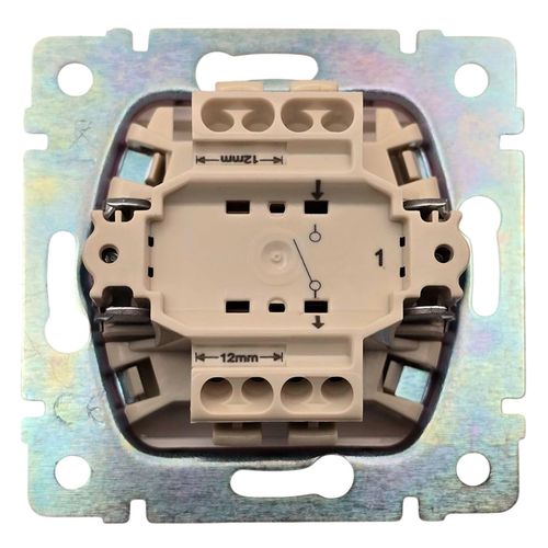 Выключатель Legrand Valena 1-клавишный механизм белый 774401 Выключатель Legrand Valena 1-клавишный механизм белый 774401