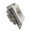 Розетка Systeme Electric AtlasDesign с заземлением 16А механизм белый ATN000143