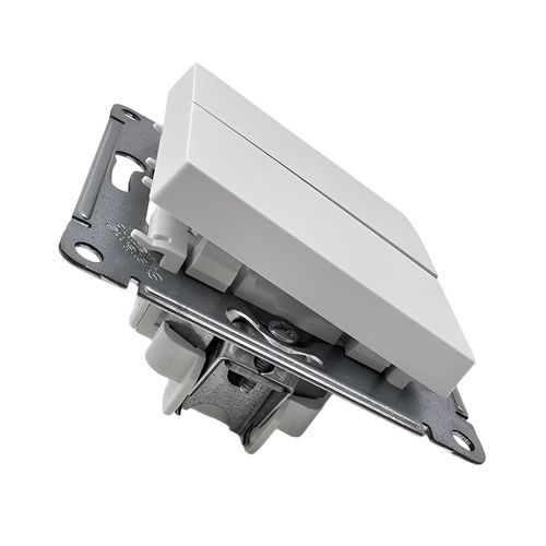 Выключатель Systeme Electric AtlasDesign 2-клавишный механизм белый ATN000151 Выключатель Systeme Electric AtlasDesign 2-клавишный механизм белый ATN000151