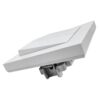 Выключатель Systeme Electric AtlasDesign 2-клавишный в сборе с рамкой белый ATN000152