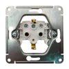 Розетка Systeme Electric AtlasDesign с заземлением 16А механизм бежевый ATN000243