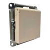 Розетка Systeme Electric AtlasDesign с заземлением со шторками с крышкой 16А механизм бежевый ATN000246