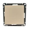 Переключатель Systeme Electric AtlasDesign 1-клавишный механизм бежевый ATN000261