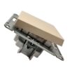 Переключатель Systeme Electric AtlasDesign 1-клавишный механизм бежевый ATN000261