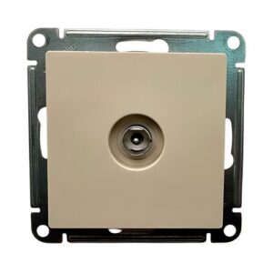 Розетка Systeme Electric AtlasDesign TV антенна коннектор механизм бежевый ATN000293