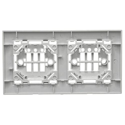 Рамка двухместная EKF Basic Минск белая ERM-G-302-10 Рамка двухместная EKF Basic Минск белая ERM-G-302-10