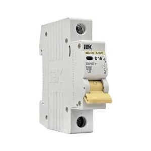 Автоматический выключатель IEK KARAT ВА47-29 1P 16A тип С 4,5 кА