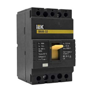 Автоматический трехполюсный выключатель IEK ВА88-32 100А 25kA