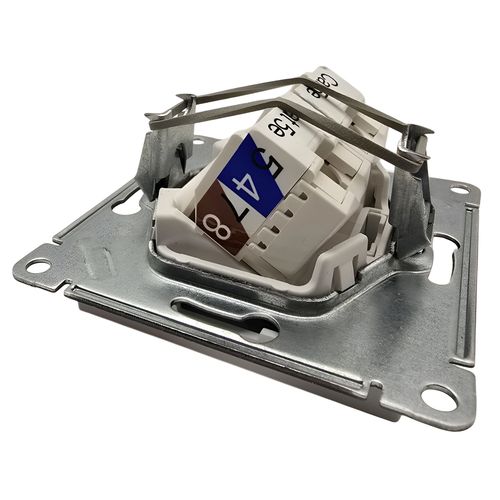 Розетка Systeme Electric AtlasDesign двойная компьютерная RJ45+RJ45 категории 5e механизм белый ATN000185 Розетка Systeme Electric AtlasDesign двойная компьютерная RJ45+RJ45 категории 5e механизм белый ATN000185
