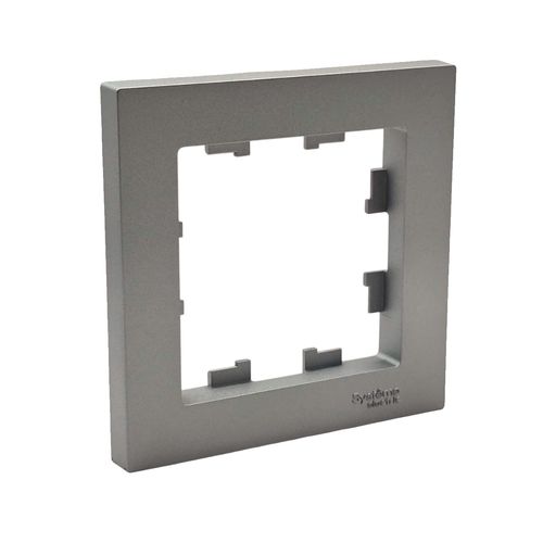 Рамка Systeme Electric AtlasDesign 1-постовая алюминий ATN000301 Рамка Systeme Electric AtlasDesign 1-постовая алюминий ATN000301