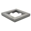 Рамка Systeme Electric AtlasDesign 1-постовая алюминий ATN000301
