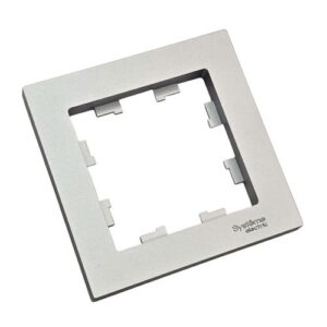 Рамка Systeme Electric AtlasDesign 1-постовая алюминий ATN000301