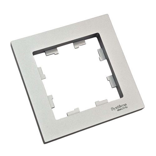 Рамка Systeme Electric AtlasDesign 1-постовая алюминий ATN000301 Рамка Systeme Electric AtlasDesign 1-постовая алюминий ATN000301