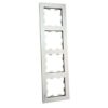 Рамка Systeme Electric AtlasDesign 4-постовая алюминий ATN000304