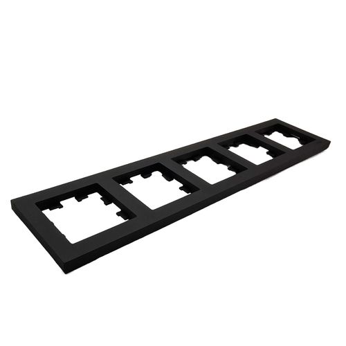 Рамка Systeme Electric AtlasDesign 5-постовая карбон ATN001005 Рамка Systeme Electric AtlasDesign 5-постовая карбон ATN001005