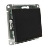 Переключатель Systeme Electric AtlasDesign 1-клавишный механизм карбон ATN001061