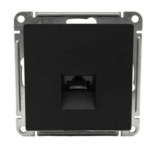 Розетка Systeme Electric AtlasDesign компьютерная RJ45 категории 5e механизм карбон ATN001083