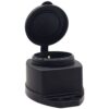 Розетка EKF Марс одноместная с защитной крышкой каучуковая 230В 16А IP44 RPS-014-16-230-44