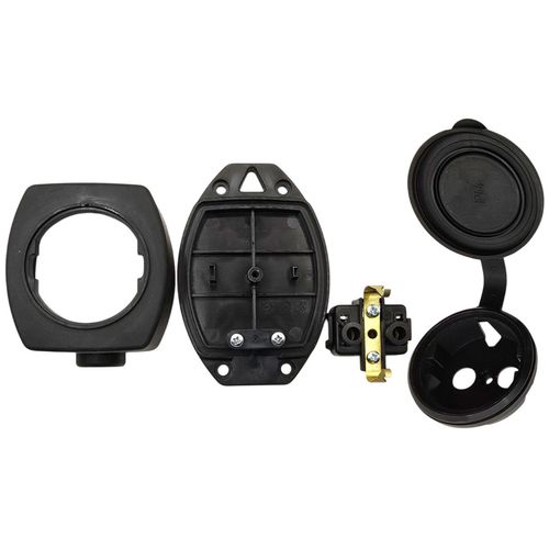 Розетка EKF Марс одноместная с защитной крышкой каучуковая 230В 16А IP44 RPS-014-16-230-44 Розетка EKF Марс одноместная с защитной крышкой каучуковая 230В 16А IP44 RPS-014-16-230-44