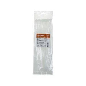 Хомут монтажный REXANT 300х3,5 мм белый 100 штук