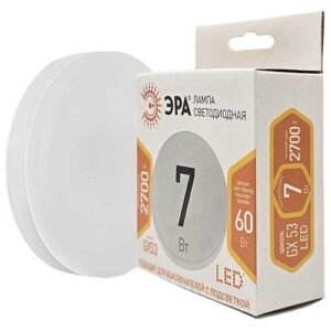 Лампа светодиодная ЭРА Standart GX53 7W 2700K 220V