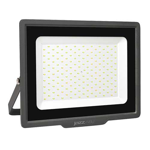 Прожектор светодиодный Jazzway 200W 6500K IP65 черный корпус Прожектор светодиодный Jazzway 200W 6500K IP65 черный корпус
