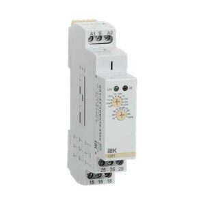 Реле времени IEK ORT 2 контакта 12-240В AC/DC задержка включения