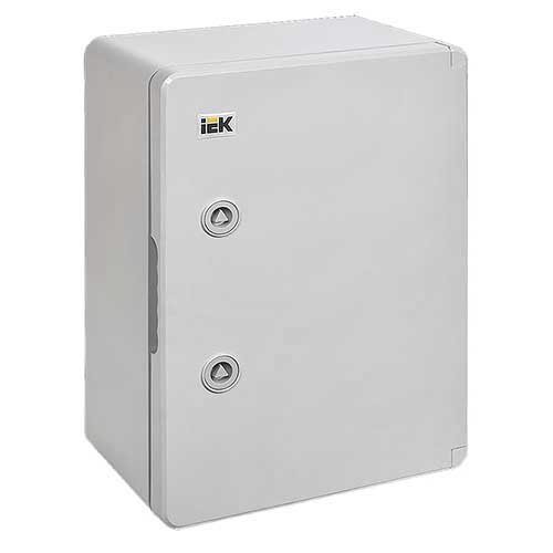 Щит пластиковый накладной IEK ЩМПп IP65 400x300x170 мм Щит пластиковый накладной IEK ЩМПп IP65 400x300x170 мм