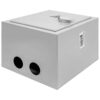 Щит металлический накладной КРЗМИ ЩРН-М IP54 200х175х135 мм