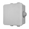 Коробка распаячная для открытой проводки Schneider Electric 100х100х50 мм серая