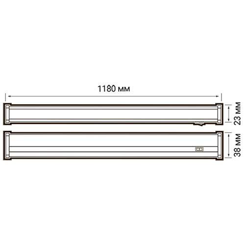 Светильник Jazzway светодиодный линейный T5 14W 6500К 1200 мм Светильник Jazzway светодиодный линейный T5 14W 6500К 1200 мм