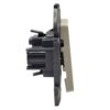 Выключатель Legrand Inspiria 1-клавишный механизм бежевый 673601
