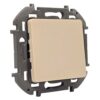 Переключатель Legrand Inspiria 1-клавишный механизм бежевый 673651