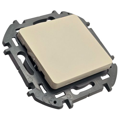 Переключатель Legrand Inspiria 1-клавишный механизм бежевый 673651 Переключатель Legrand Inspiria 1-клавишный механизм бежевый 673651
