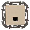 Розетка Legrand Inspiria компьютерная 1xRJ45 категории 6 UTP механизм бежевый 673831