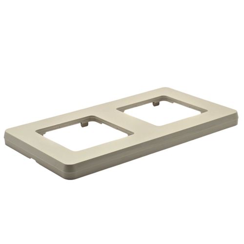 Рамка Legrand Inspiria 2-постовая бежевый 673941 Рамка Legrand Inspiria 2-постовая бежевый 673941