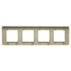 Рамка Legrand Inspiria 4-постовая бежевый 673961
