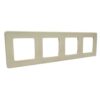 Рамка Legrand Inspiria 4-постовая бежевый 673961