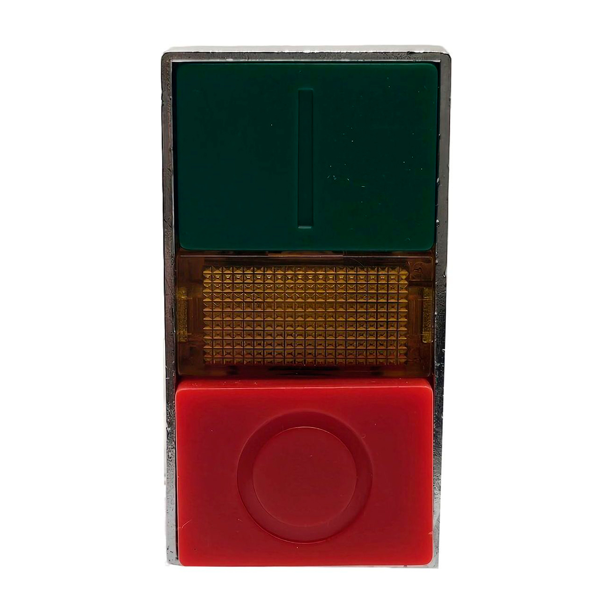 Кнопка IEK d22 "I-O" сдвоенная с подсветкой Кнопка IEK d22 "I-O" сдвоенная с подсветкой