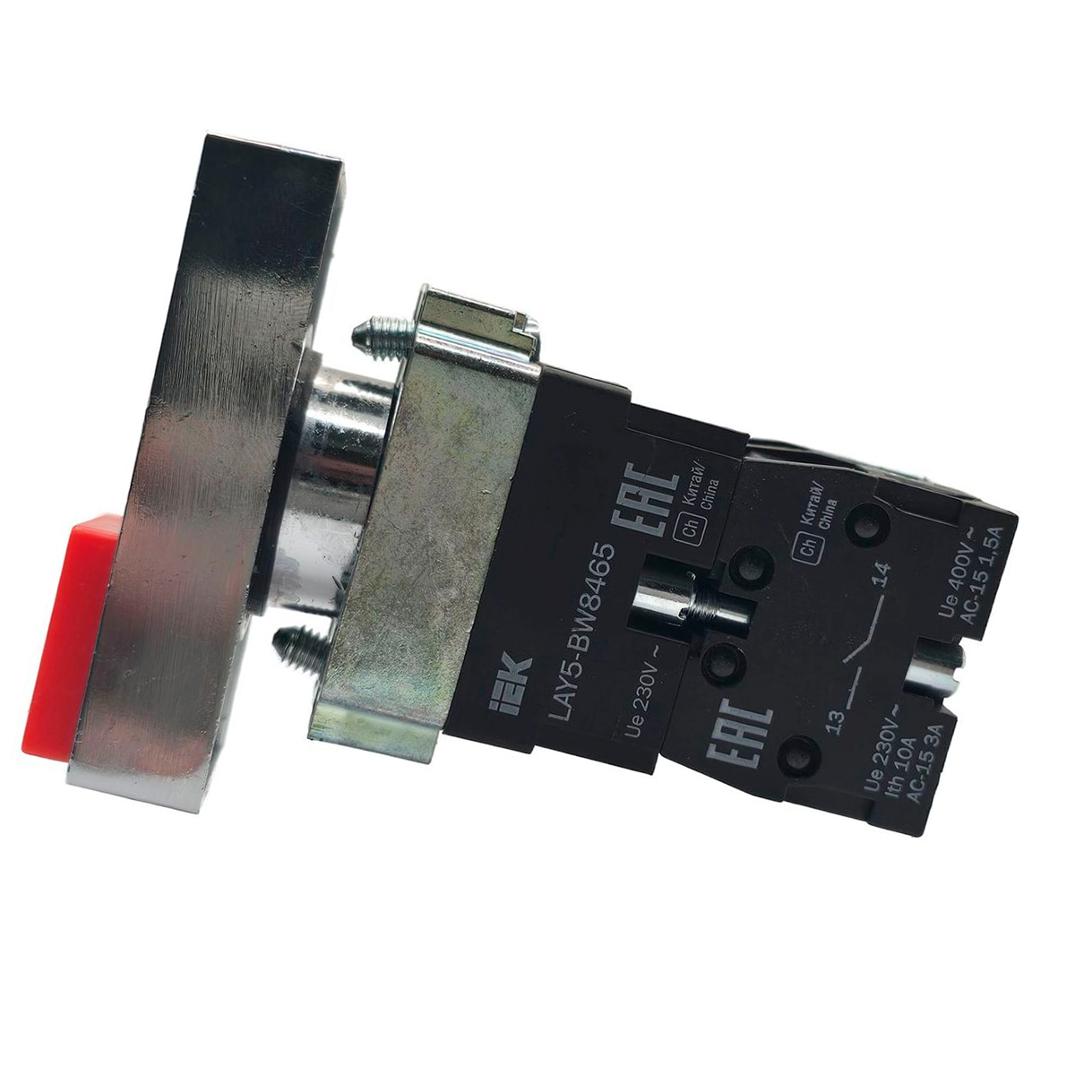Кнопка IEK d22 "I-O" сдвоенная с подсветкой Кнопка IEK d22 "I-O" сдвоенная с подсветкой