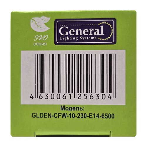 Лампа светодиодная GENERAL E14 10W 6500K 230V свеча на ветру Лампа светодиодная GENERAL E14 10W 6500K 230V свеча на ветру