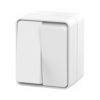 Выключатель Schneider AtlasDesign Profi54 белый 2-кл наружный