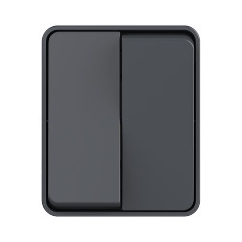 PROFI54 IP54 антрацит Выключатель 2-кл наружный PROFI54 IP54 антрацит Выключатель 2-кл наружный