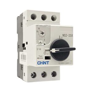 Автомат защиты двигателя CHINT NS2-25X 9-14А с поворотной ручкой