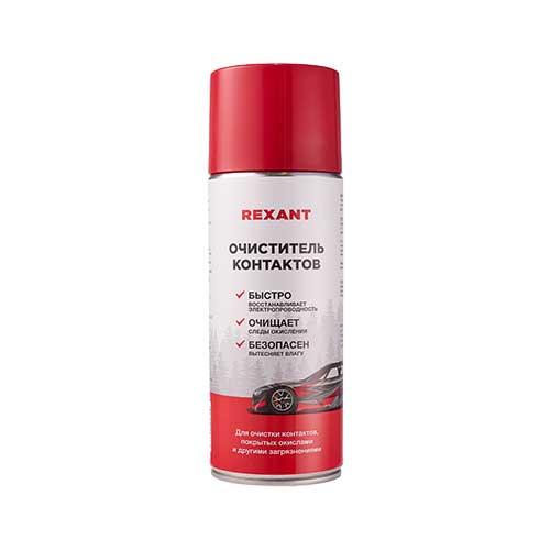 Очиститель контактов REXANT 520 мл Очиститель контактов REXANT 520 мл